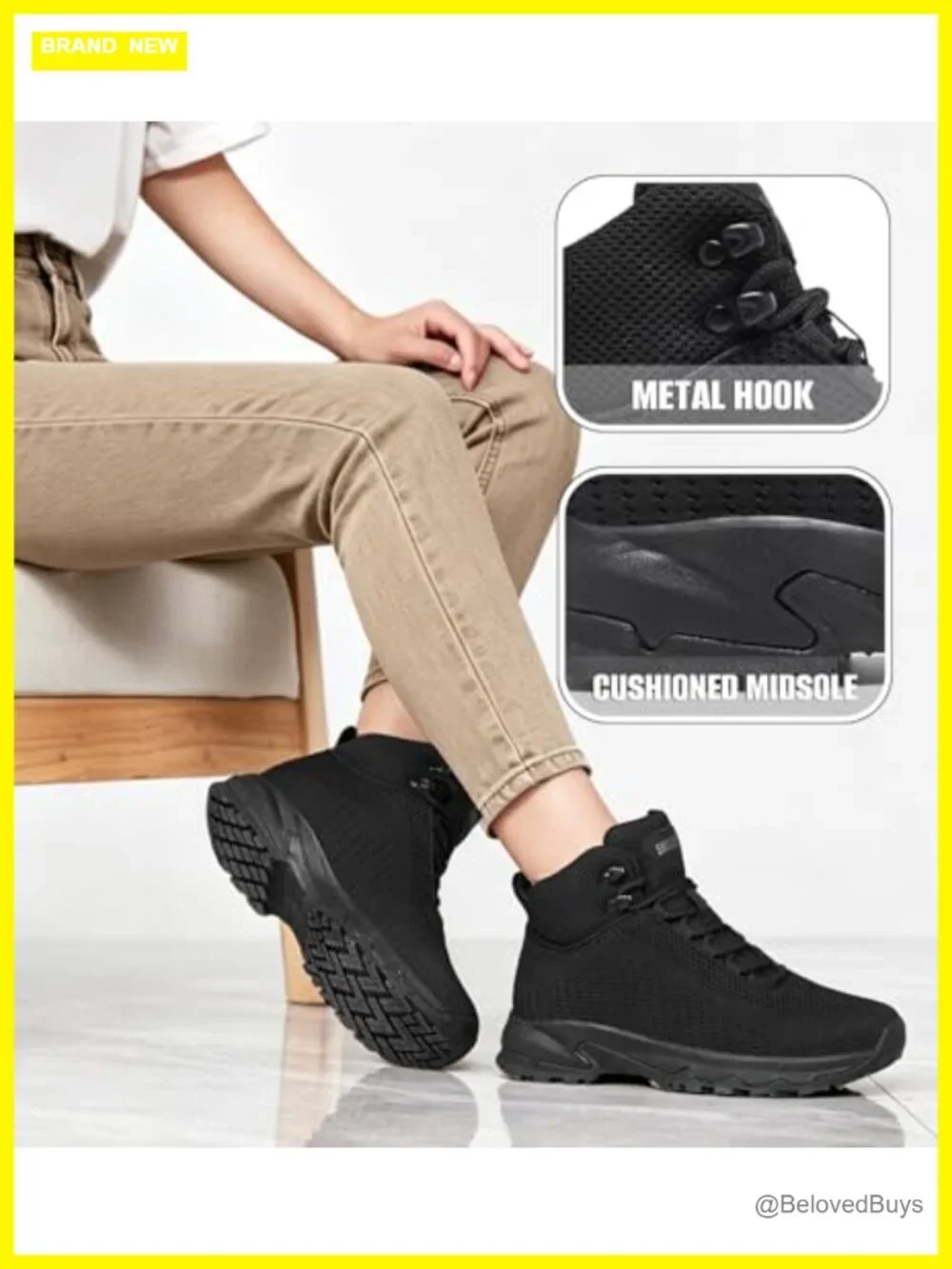Non Slip Work Boots Women Slip Resistant Lightweight Mesh Kitchen Chef Shoes